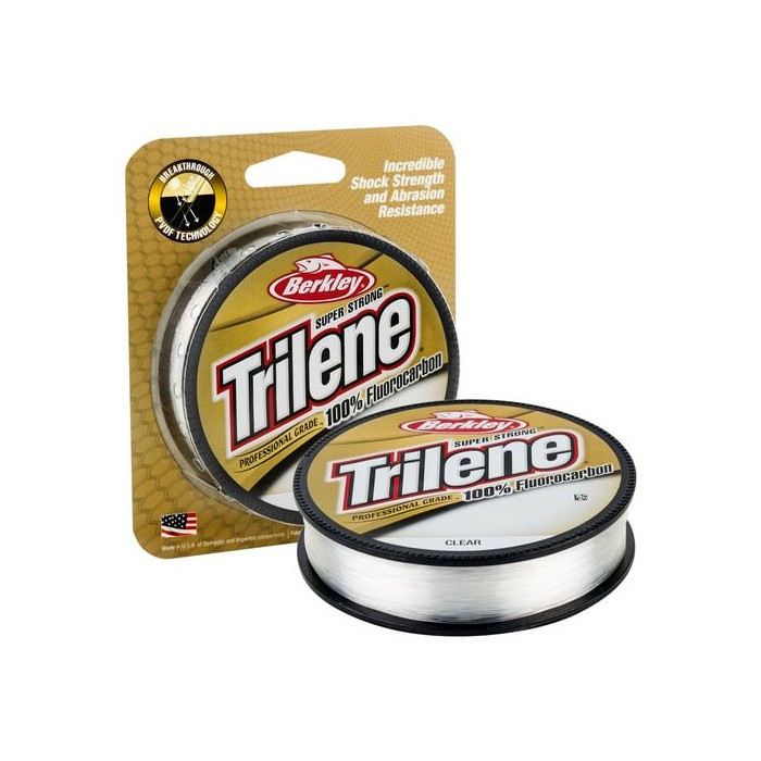 Trilene Professional Grade 100% Fluorocarbon (Clear) - Berkley Fishing