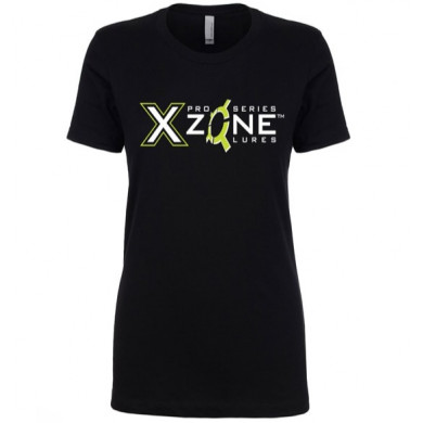 X Zone Pro Series Branded T-Shirt (Black) - X Zone Fishing