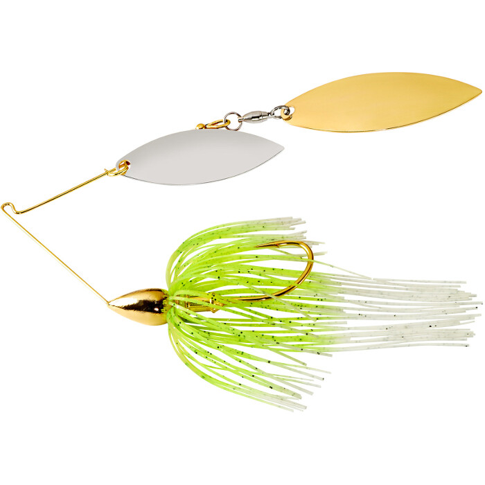 1/2oz Gold Frame Double Willow Spinnerbaits - War Eagle Fishing