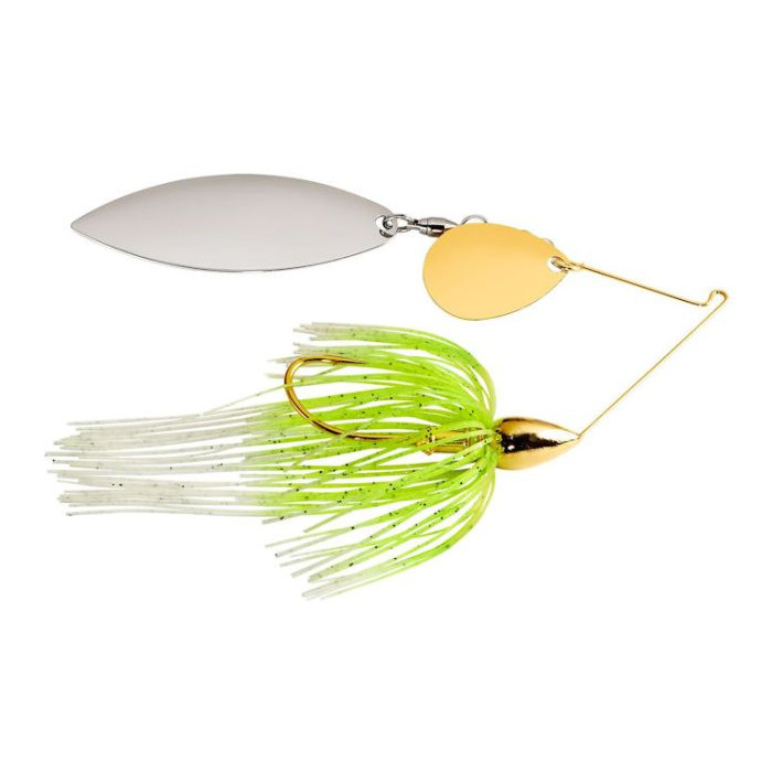 1/2oz Gold Frame Tandem Willow Spinnerbaits - War Eagle Fishing