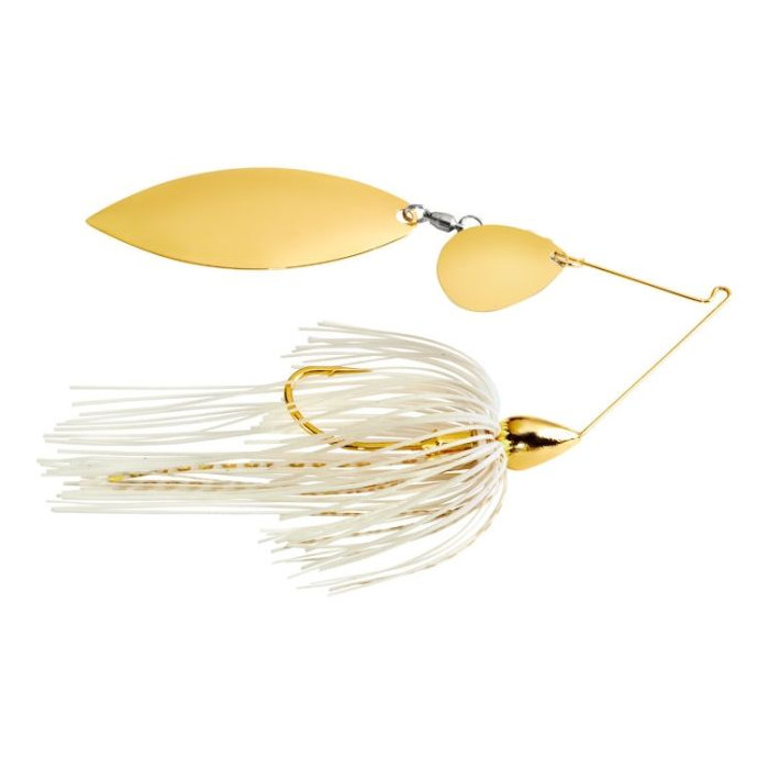 1/2oz Gold Frame Tandem Willow Spinnerbaits - War Eagle Fishing