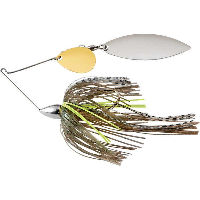 1/4oz Nickel Frame Tandem Willow Spinnerbaits - War Eagle Fishing