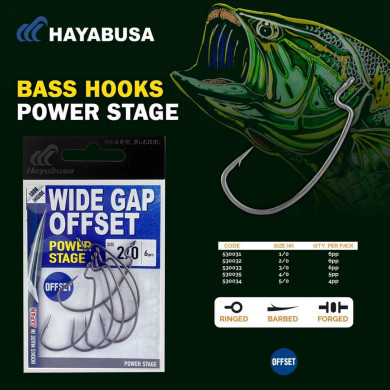 Wide Gap Offset Power Stage - Hayabusa Fishing