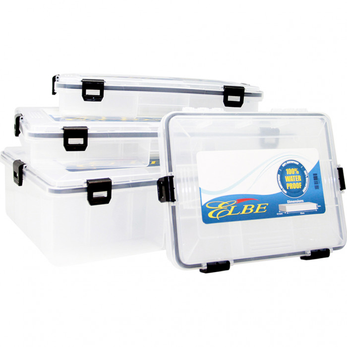 100% Waterproof Tackle Box - Elbe Fishing