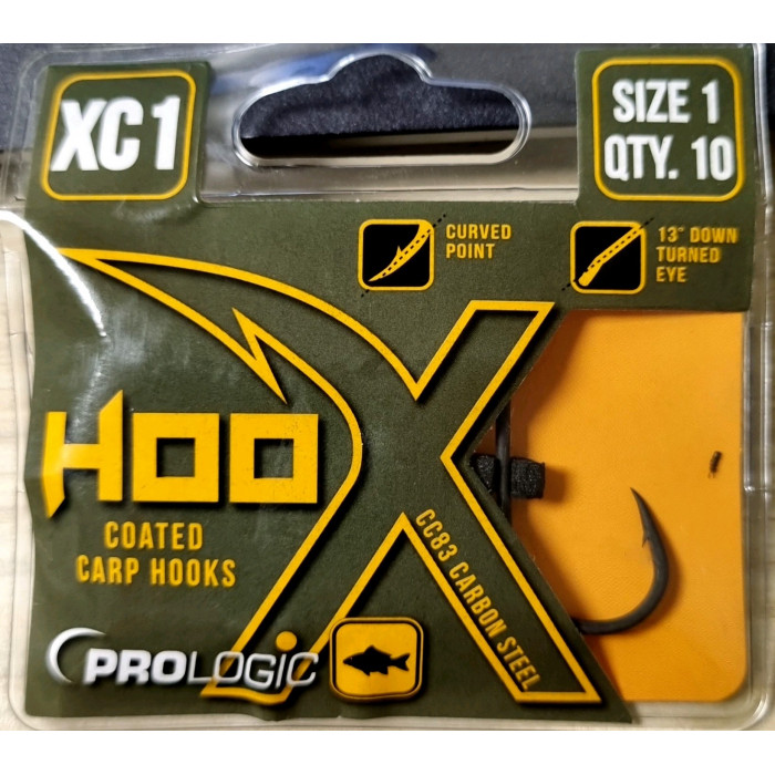Prologic XC1 Hoox (Coated Carp Hooks) - Prologic Fishing