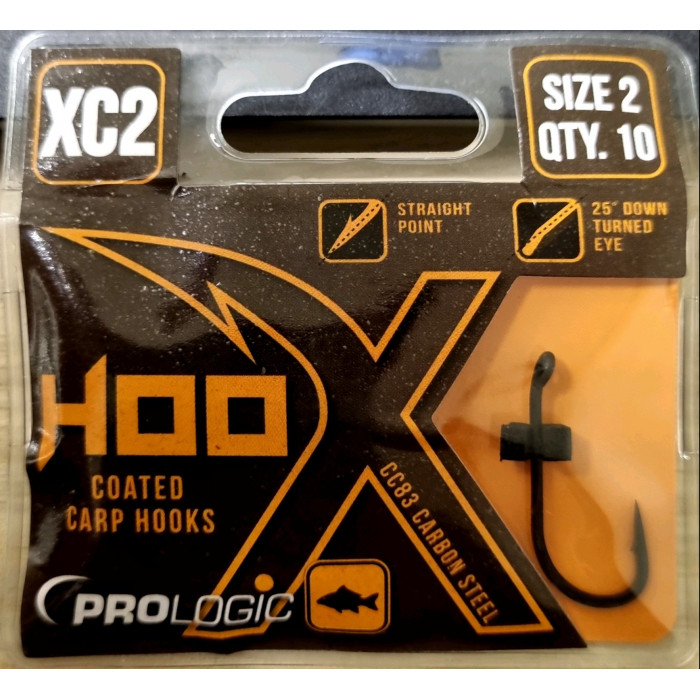 Prologic XC2 Hoox (Coated Carp Hooks) - Prologic Fishing Prologic XC2 Hoox (Coated Carp Hooks) - Prologic Fishing