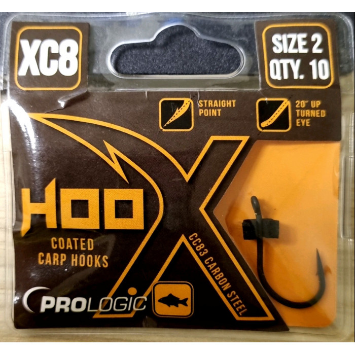 Prologic XC8 Hoox (Coated Carp Hooks) - Prologic Fishing Prologic XC8 Hoox (Coated Carp Hooks) - Prologic Fishing