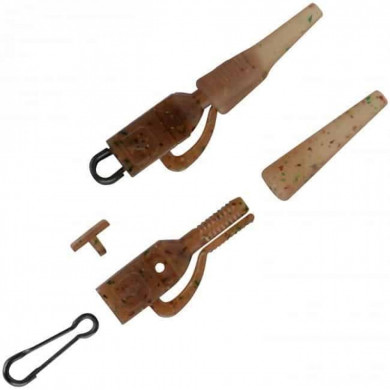 Prologic Last Meter Mimicry 3D Flat Lead Clip & Tail Rubbers - Prologic Fishing