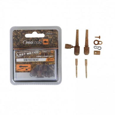 Prologic Last Meter Mimicry 3D Semi Fixed Rig Kit - Prologic Fishing Prologic Last Meter Mimicry 3D Semi Fixed Rig Kit - Prologic Fishing
