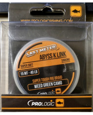 Prologic Last Meter Abyss K Hook Link Braid (Weed Camo Braid) - Prologic Fishing