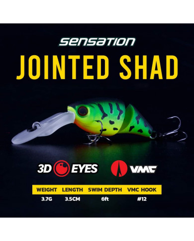 Sensation Jointed Shad - Sensation Fishing