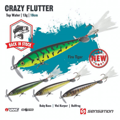 Sensation Crazy Flutter - Sensation Fishing