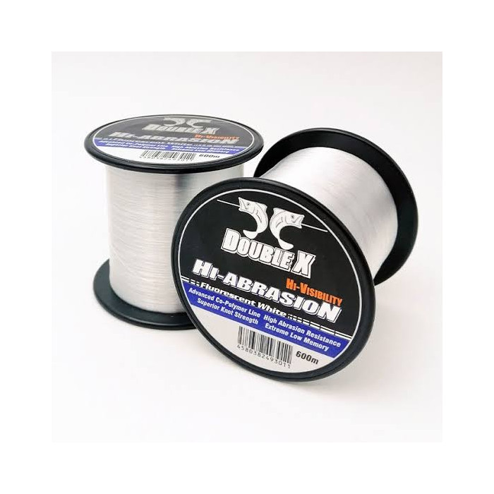 Double X Hi Abrasion CoPolymer Fishing Line (Fluorescent White