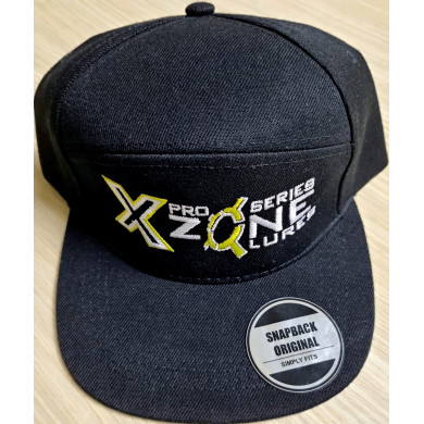 X Zone Pro Series Snapback Original Embroided Cap (Black) - X Zone Fishing