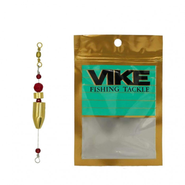 Brass Carolina Ready Rig Vike Fishing