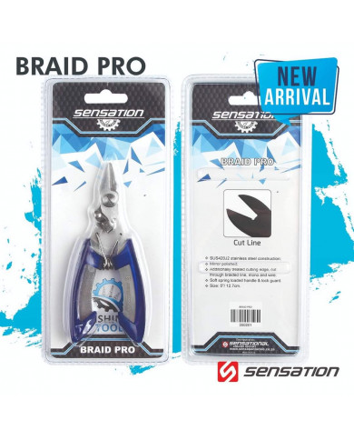 5" Braid Pro Scissor - Sensation Fishing 5" Braid Pro Scissor - Sensation Fishing