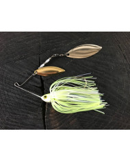 1/4oz Double Turtle Back Spinnerbait (Silver & Gold Blades) - Venom Lures Fishing