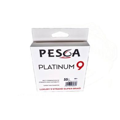 Platinum 9 Braid (Low-Viz Grey) - Pesca Pro Series Fishing