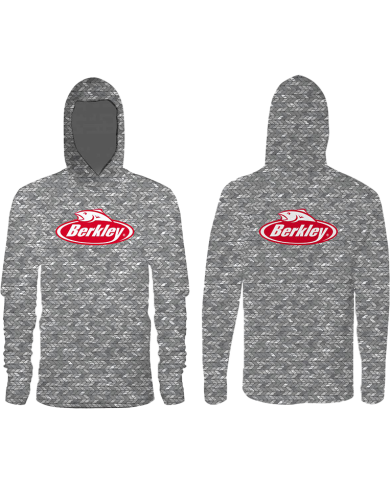 Performance Fishing Shirts (Knitted Grey) - Berkley Fishing Performance Fishing Shirts (Knitted Grey) - Berkley Fishing