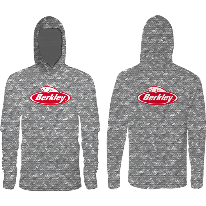 Performance Fishing Shirts (Knitted Grey) - Berkley Fishing