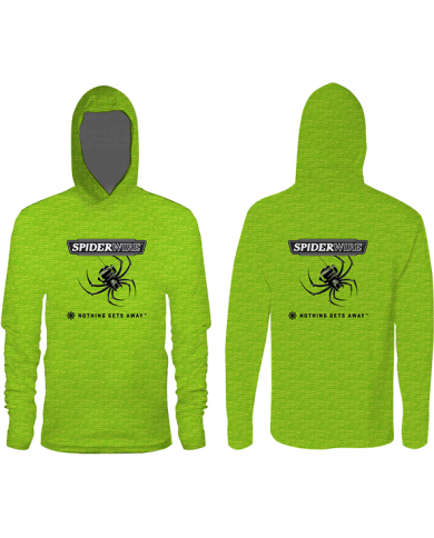 Performance Fishing Shirts (Green) - Spiderwire Fishing Performance Fishing Shirts (Green) - Spiderwire Fishing