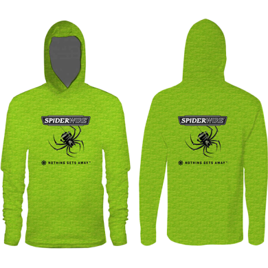 Performance Fishing Shirts (Green) - Spiderwire Fishing