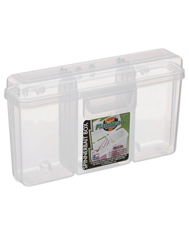 Small Petit Spinnerbait Box Tuff Tainer - Flambeau Outdoor Fishing Small Petit Spinnerbait Box Tuff Tainer - Flambeau Outdoor Fishing