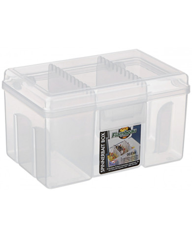 Medium Spinnerbait Box Tuff Tainer - Flambeau Outdoors Fishing Medium Spinnerbait Box Tuff Tainer - Flambeau Outdoors Fishing