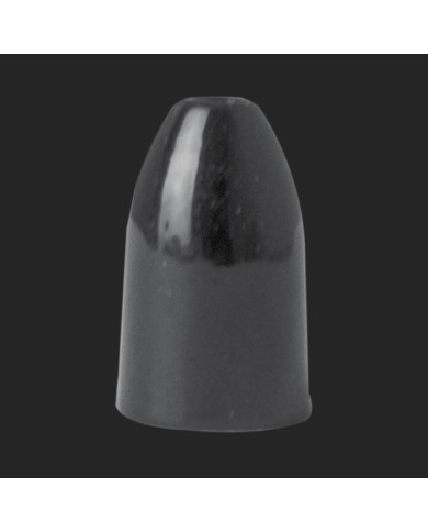 Tungsten Bullet Worm Sinker (Black) - Sensation Fishing