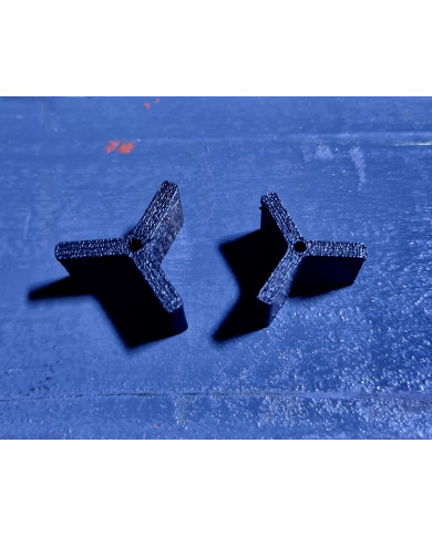 Treble Hook Guards - Rough Edge Prints Treble Hook Guards - Rough Edge Prints