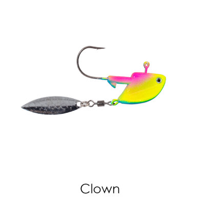 Fish Head Underspin Hooks 14g - Moss Back Fishing