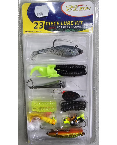 23 Piece Lure Kit - Elbe Fishing