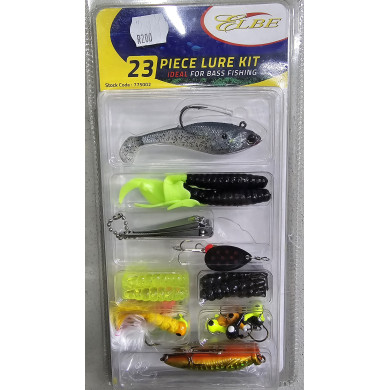 23 Piece Lure Kit - Elbe Fishing