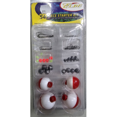 54 Piece Starter Kit - Elbe Fishing