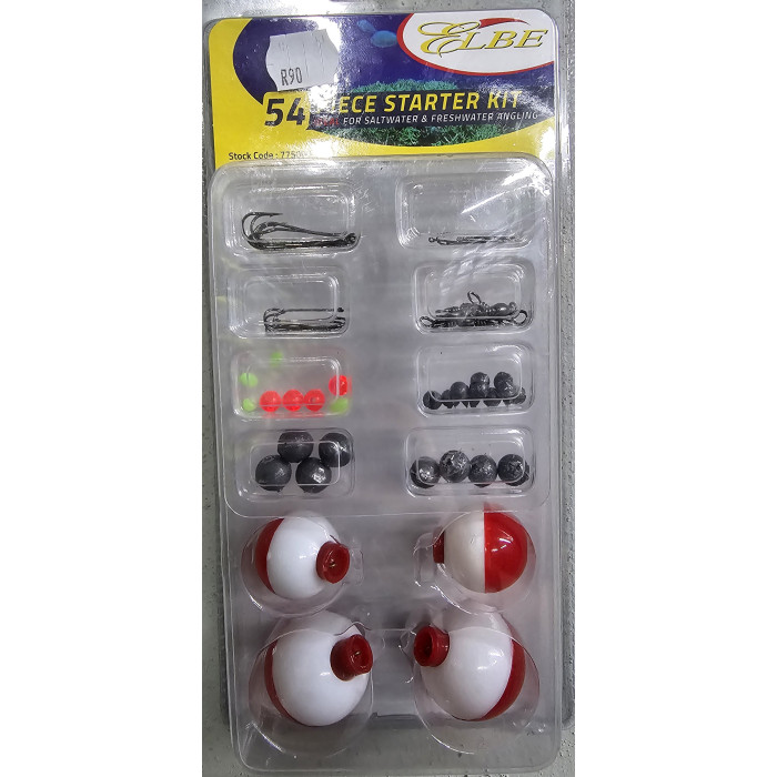 54 Piece Starter Kit - Elbe Fishing