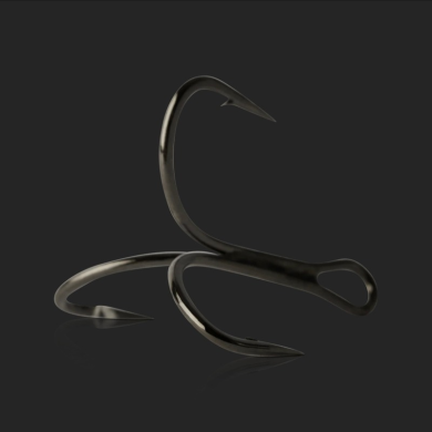 KVD Ultrapoint Triple Grip Hook - 1X Strong (TG78) - Mustad Fishing KVD Ultrapoint Triple Grip Hook - 1X Strong (TG78) - Mustad Fishing