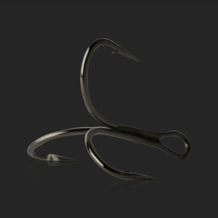 KVD Ultrapoint Triple Grip Hook – 1X Strong (TG58) - Mustad Fishing
