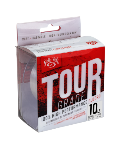 Tour Grade 100% Fluorocarbon  (Clear) - Strike King Fishing Tour Grade 100% Fluorocarbon  (Clear) - Strike King Fishing