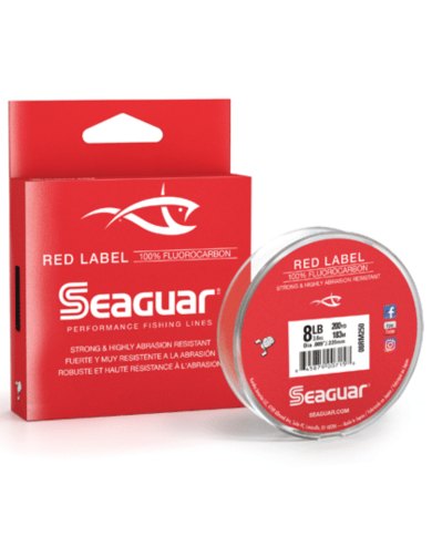 Red Label 100% Fluorocarbon (Clear) - Seaguar Fishing Red Label 100% Fluorocarbon (Clear) - Seaguar Fishing