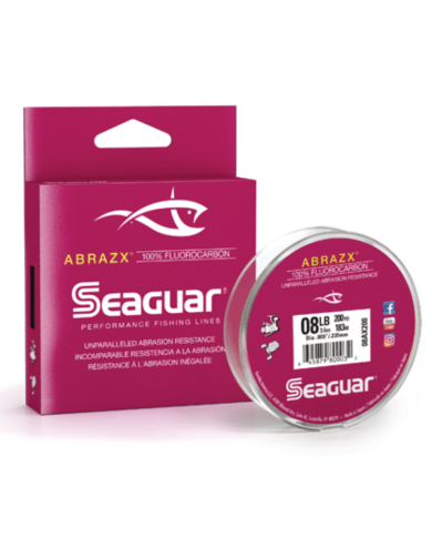 AbrazX 100% Fluorocarbon (Clear) - Seaguar Fishing AbrazX 100% Fluorocarbon (Clear) - Seaguar Fishing