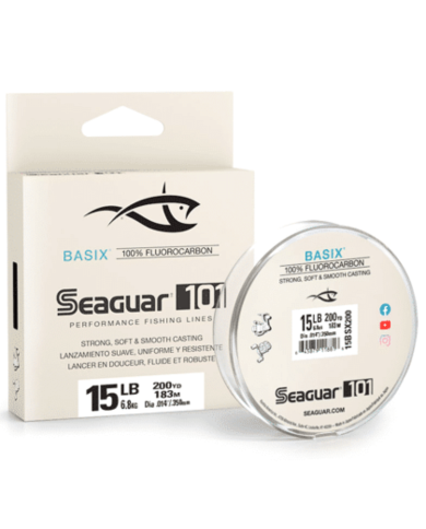 BasiX 100% Fluorocarbon (Clear) - Seaguar Fishing BasiX 100% Fluorocarbon (Clear) - Seaguar Fishing