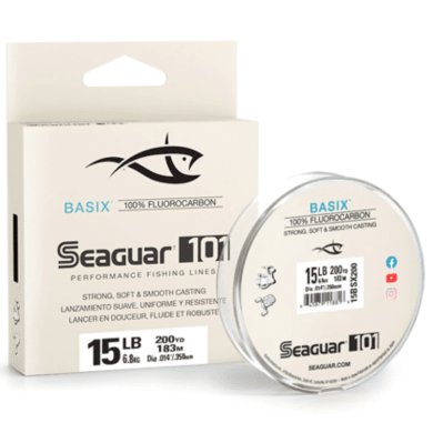 BasiX 100% Fluorocarbon (Clear) - Seaguar Fishing