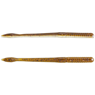 6" Muscle Back Fat Finesse Worm - X Zone Lures Fishing 6" Muscle Back Fat Finesse Worm - X Zone Lures Fishing