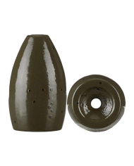 Tungsten Skirt Punch Weights (Green Pumpkin) - Vike Fishing