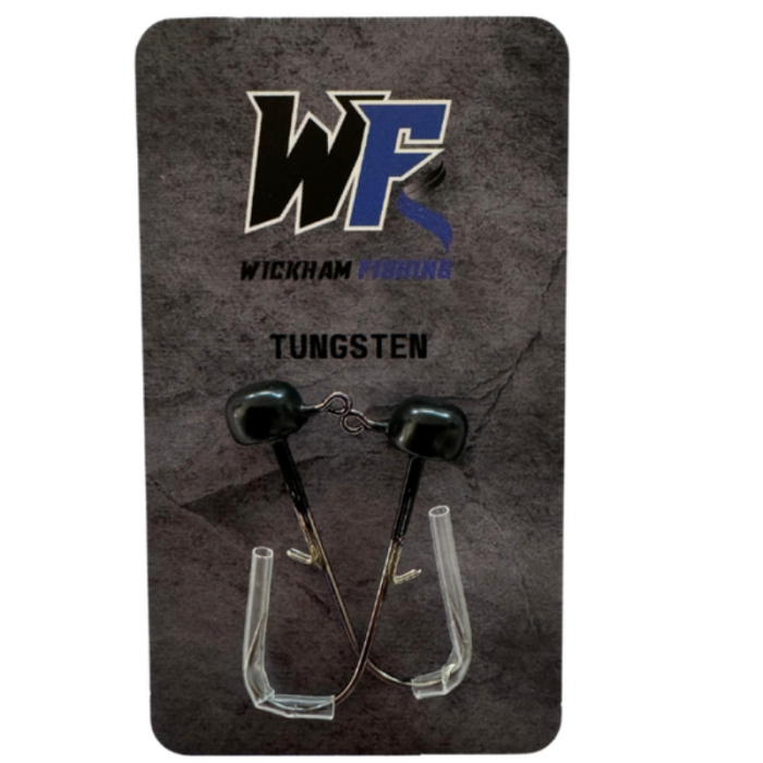 Tungsten Ned Rig Jig Head (Black) - Wickham Fishing