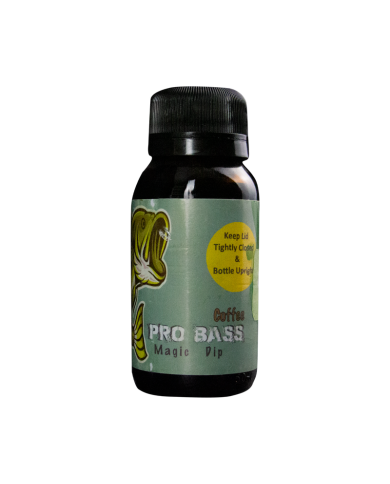 Pro Bass Magic Dip 50ml (Coffee) - Pro Bass Fishing Pro Bass Magic Dip 50ml (Coffee) - Pro Bass Fishing