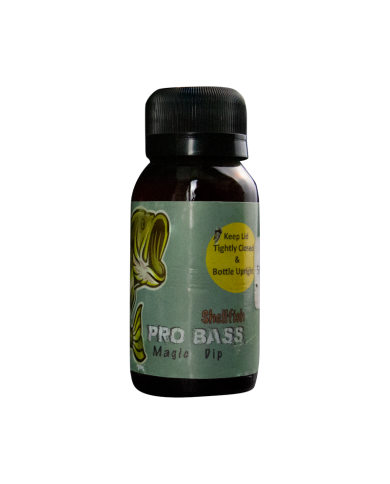Pro Bass Magic Dip 50ml (Shellfish) - Pro Bass Fishing Pro Bass Magic Dip 50ml (Shellfish) - Pro Bass Fishing