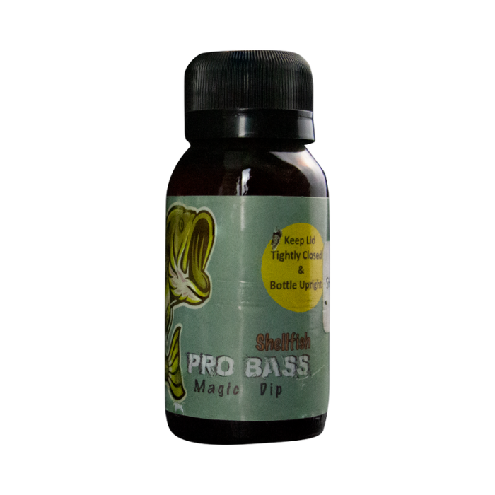 Pro Bass Magic Dip 50ml (Shellfish) - Pro Bass Fishing