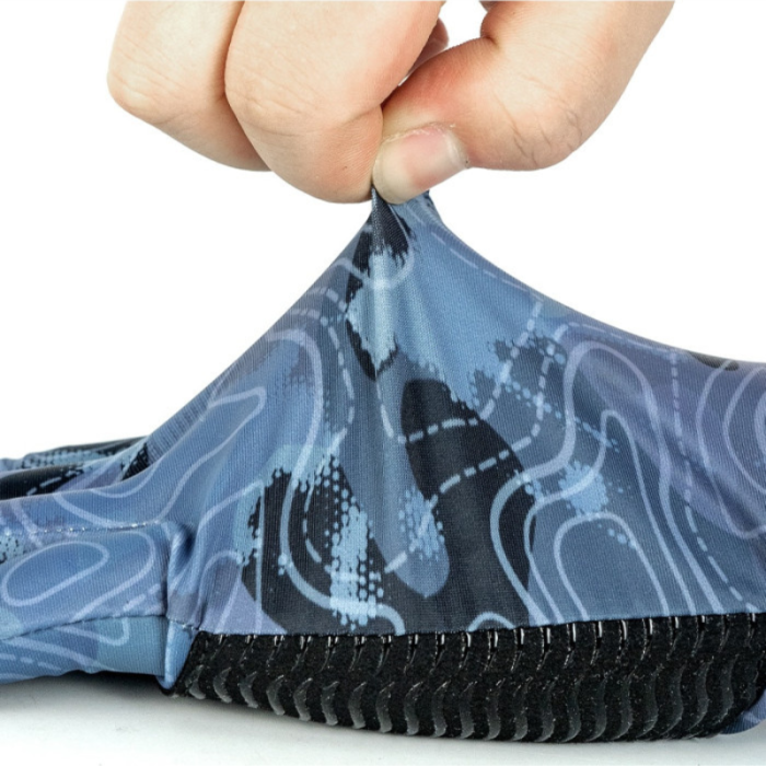 Dark Rorschach Sun Protection Gloves - Blue Water Gear Fishing