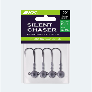 Silent Chaser (Round-Head) Jig Head - BKK Fishing Silent Chaser (Round-Head) Jig Head - BKK Fishing